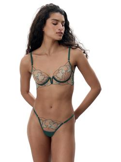Bluebella Gianna Sheer Thong, Mint, Mint