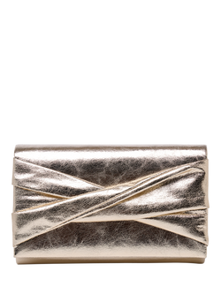 Paradox London Deloria Clutch Bag, Champagne