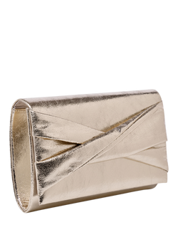 Paradox London Deloria Clutch Bag - view 2, Champagne
