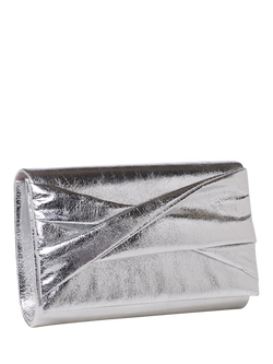 Paradox London Deloria Clutch Bag - view 2, Silver