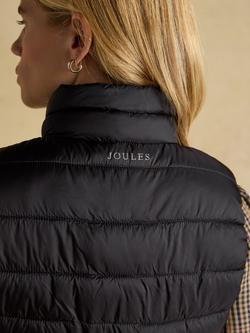 Joules Padded Gilet, Black - view 2, Black