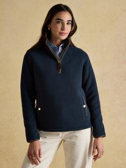 Joules Quarter Zip Fleece, Navy, Navy