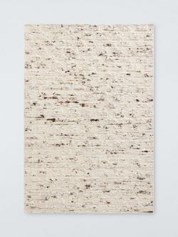 John Lewis Brook Chunky Pure Wool Rug, Natural, Natural
