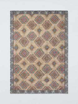 John Lewis Narin Kelim Jute Rich Rug, Multi, Multi