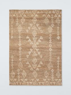 John Lewis Ziya Kelim Jute Rug, Multi, Multi