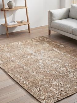 John Lewis Ziya Kelim Jute Rug, Multi - view 2, Multi