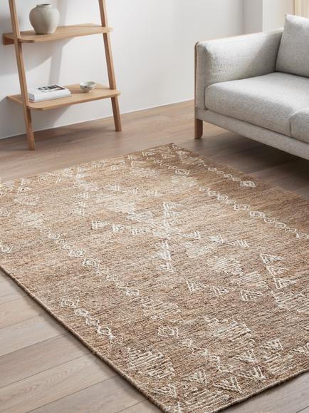 John Lewis Ziya Kelim Jute Rug, Multi - view 2, Multi
