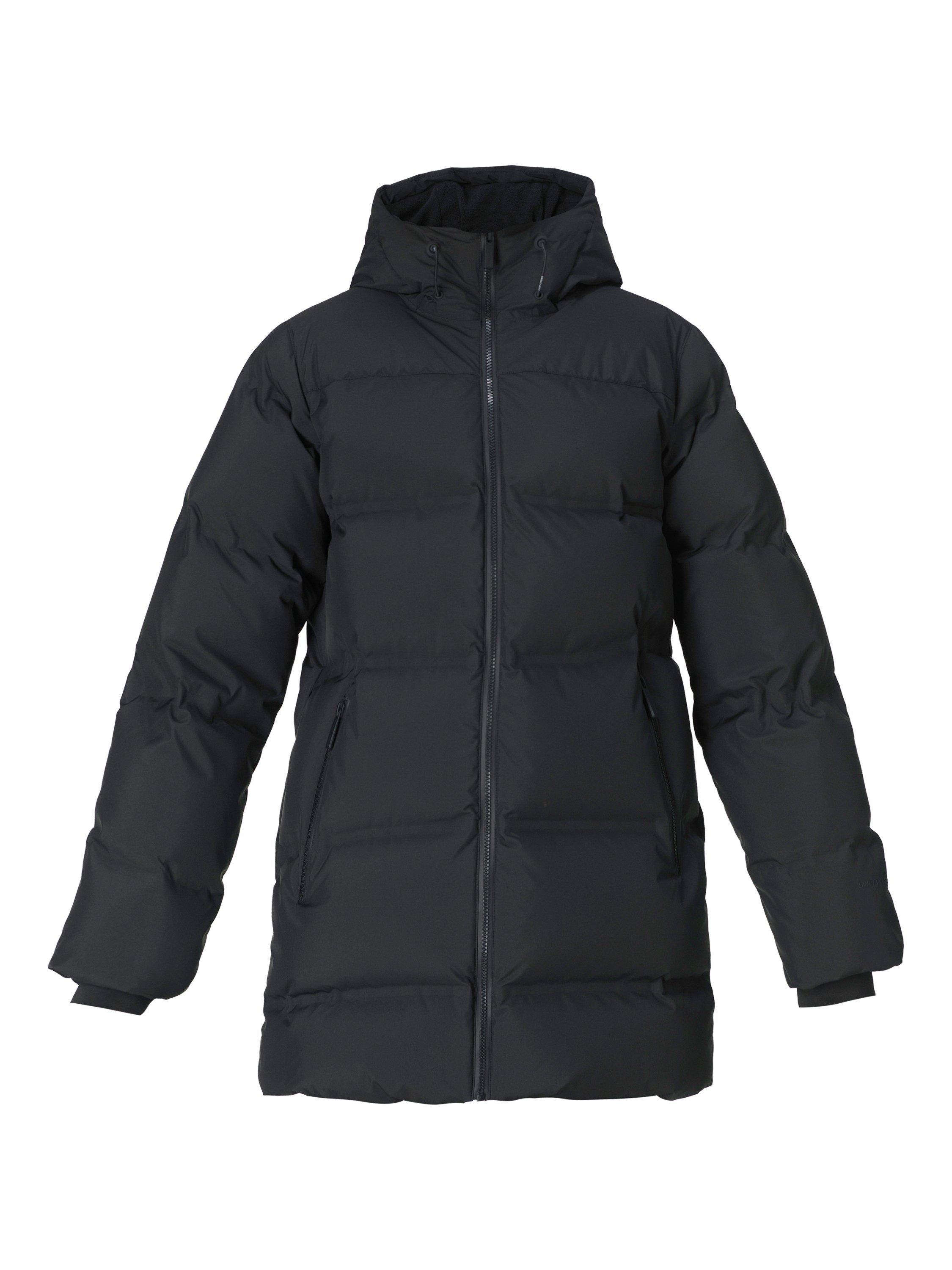 Product image 8 of 8, which shows Sweaty Betty Nimbus Mid Waterproof Puffer Jacket, Black, XXS
