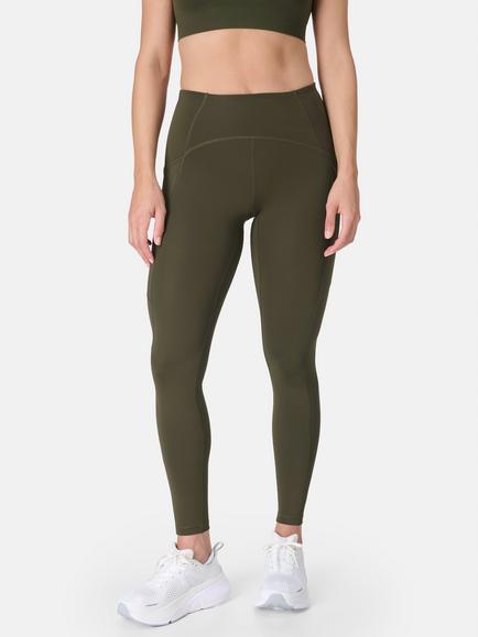 Sweaty Betty Winter Power Leggings, Nori Green