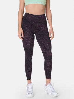 Sweaty Betty Power 7/8 Workout Leggings, Purple Star Spray