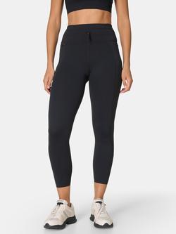 Sweaty Betty Therma Boost Heat Tech 7/8 Walking Leggings, Black