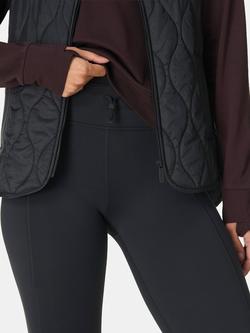 Sweaty Betty Therma Boost Heat Tech 7/8 Walking Leggings - view 2, Black