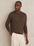 Reiss Wessex Merino Wool Crew Neck Jumper
