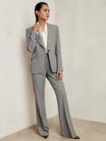 Reiss Petite Brooklyn Check Blazer, Grey