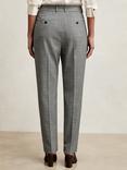 Reiss Brooklyn Petite Check Slim Fit Suit Trousers, Grey