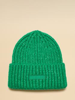 Joules Rosa Beanie Hat, Green, Green