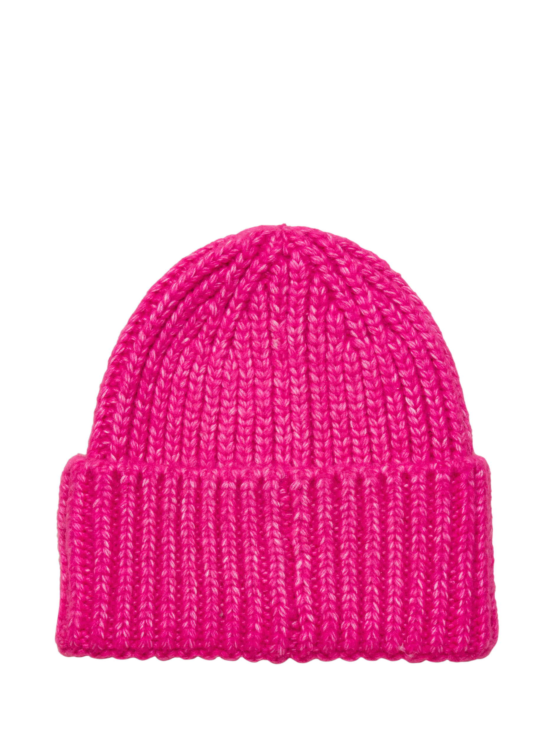 Product image 5 of 6, which shows Joules Rib Knit Beanie Hat, Pink