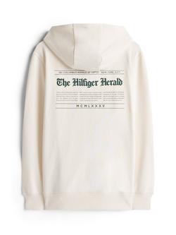 Tommy Hilfiger Adaptive Hilfiger Herald Hoodie, Ivory Petal - view 2, Ivory Petal