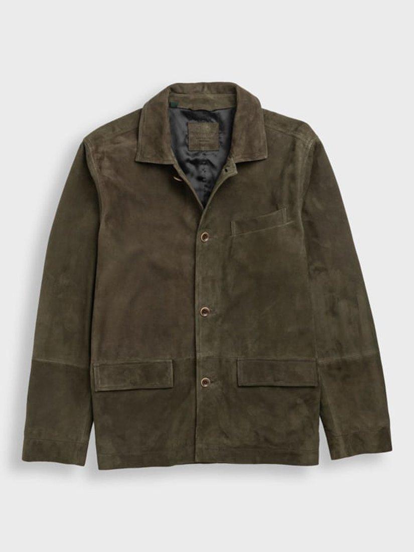 Rodd Gunn Somerset Leather Harrington Jacket