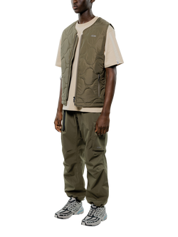 ELLIKER Satron Insulated Onion Quilt Vest - view 2, Khaki