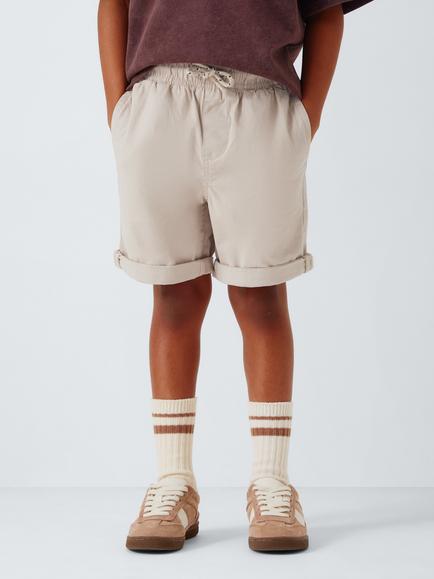 John Lewis Kids' Chino Shorts, Pack of 2, Multi - view 2, Multi
