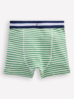 Mini Boden Kids' Cotton Boxer Shorts, Pack of 5, Yellow/Multi - view 2, Yellow/Multi