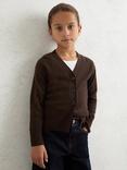 Reiss Kids' Tyla Cashmere Blend Fitted Cardigan