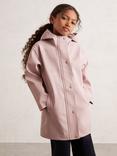 Reiss Kids' Macey Hooded Rain Jacket, Pink