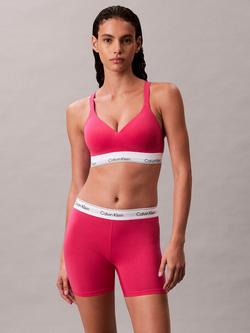 Calvin Klein Lift Infinity Bond Bralette, Vibrant Pink, Vibrant Pink