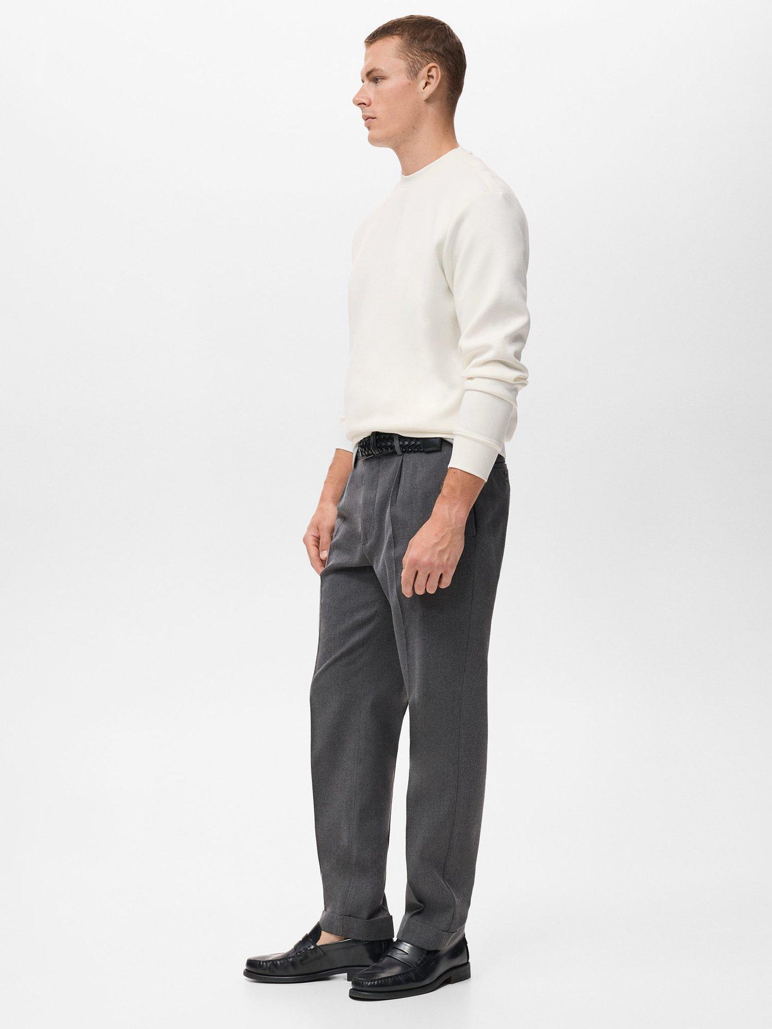 Product image 7 of 8, which shows Mango Nola Crew Neck Sweatshirt, White, S