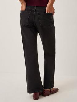 Monsoon Sienna Straight Leg Jeans, Black - view 2, Black