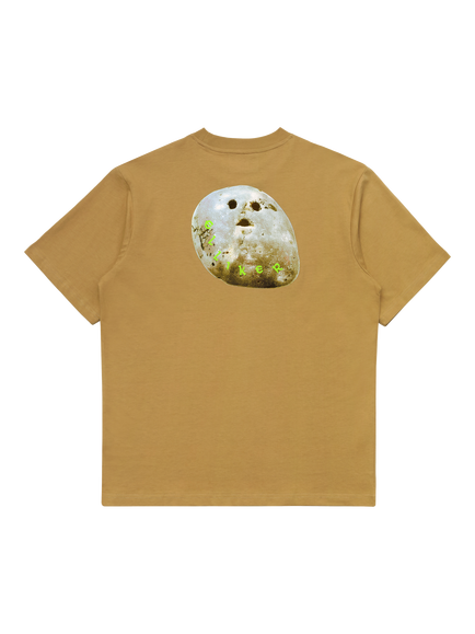 ELLIKER Organic Cotton Regular Fit Graphic Print T-Shirt - view 2, Sand