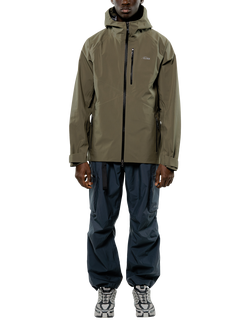 ELLIKER Ayre 3 Layer Shell Jacket, Khaki
