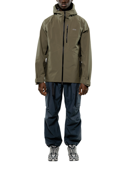 ELLIKER Ayre 3 Layer Shell Jacket, Khaki
