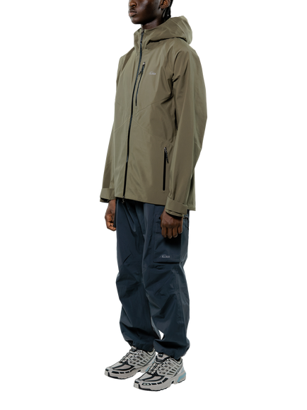 ELLIKER Ayre 3 Layer Shell Jacket - view 2, Khaki