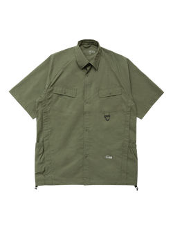 ELLIKER Alston Regular Fit Short Sleeve Water-Repellent Jacket, Khaki