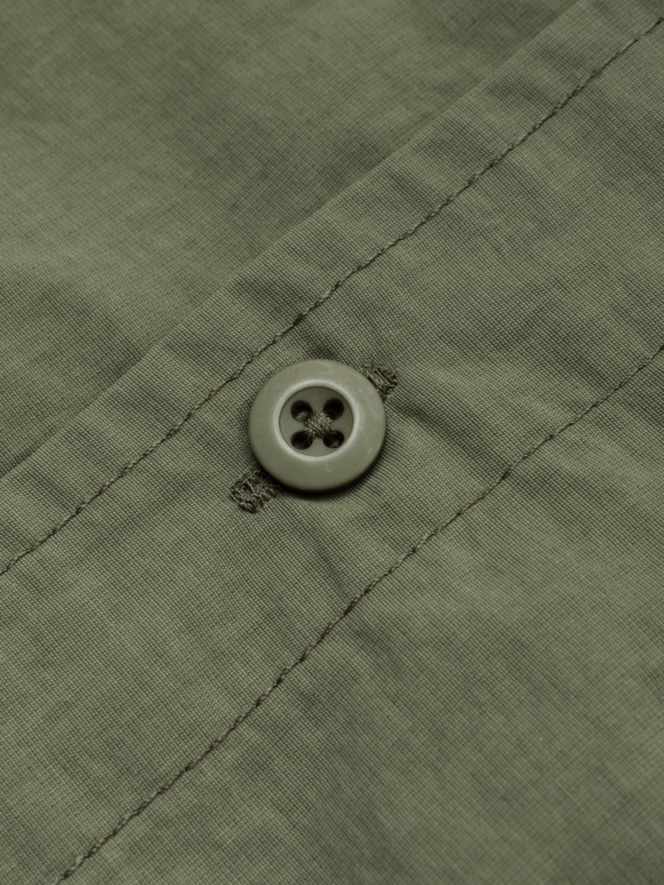 Product image 7 of 7, which shows ELLIKER Alston Regular Fit Short Sleeve Water-Repellent Jacket, Khaki, XL