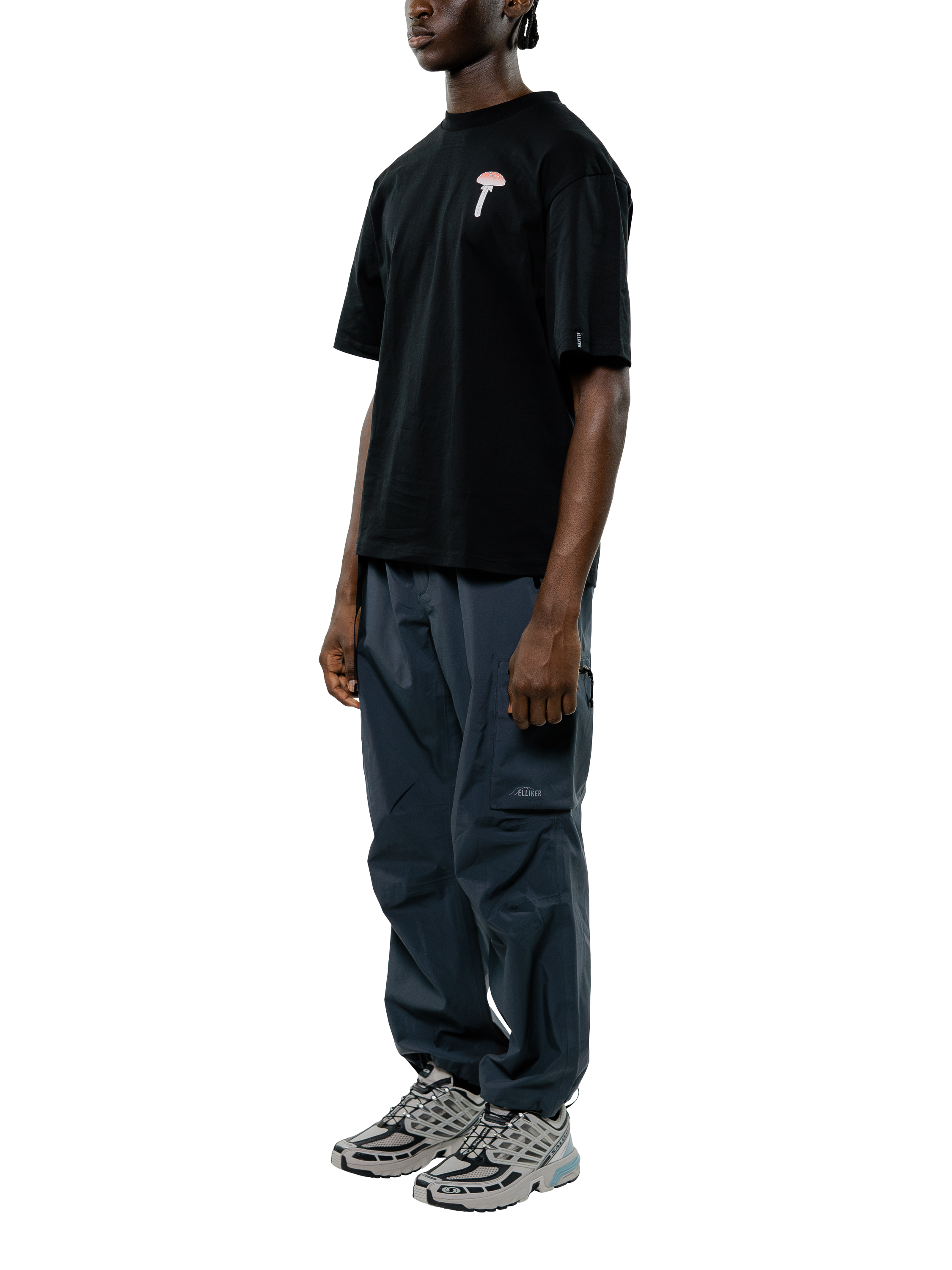 Product image 1 of 2, which shows ELLIKER Bordley 3L Shell Trousers, Navy, S