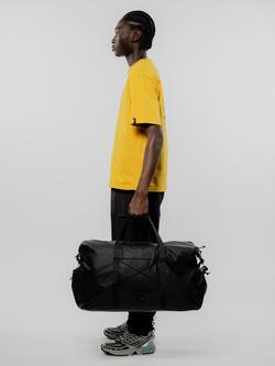 ELLIKER Rill Organic Cotton Regular Fit Print Logo T-Shirt - view 2, Mustard