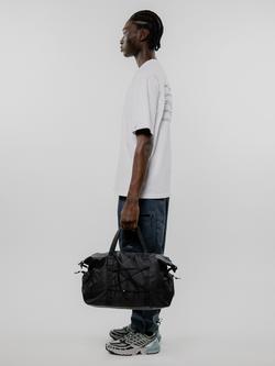 ELLIKER Rill Organic Cotton Regular Fit Print Logo T-Shirt, White