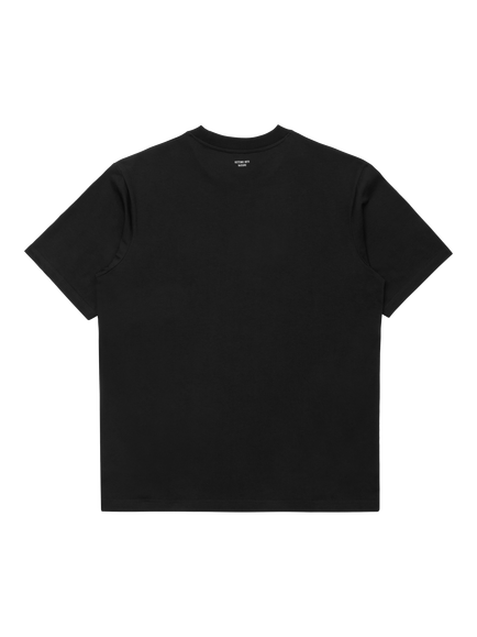 ELLIKER Rill Organic Cotton Regular Fit Short Sleeve Logo T-Shirt - view 2, Black