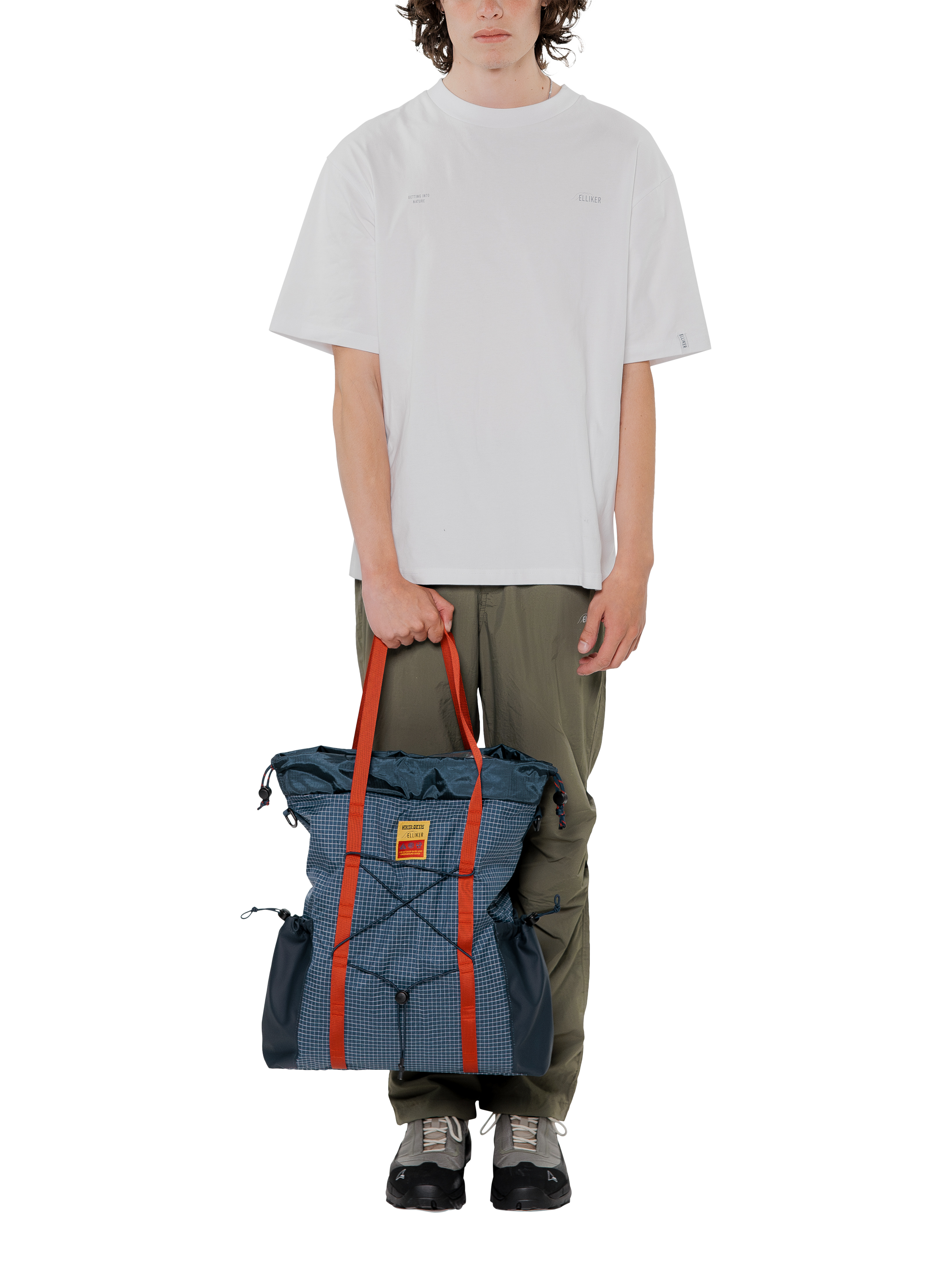 Product image 2 of 9, which shows ELLIKER Thrin Tech Trousers, Khaki, M