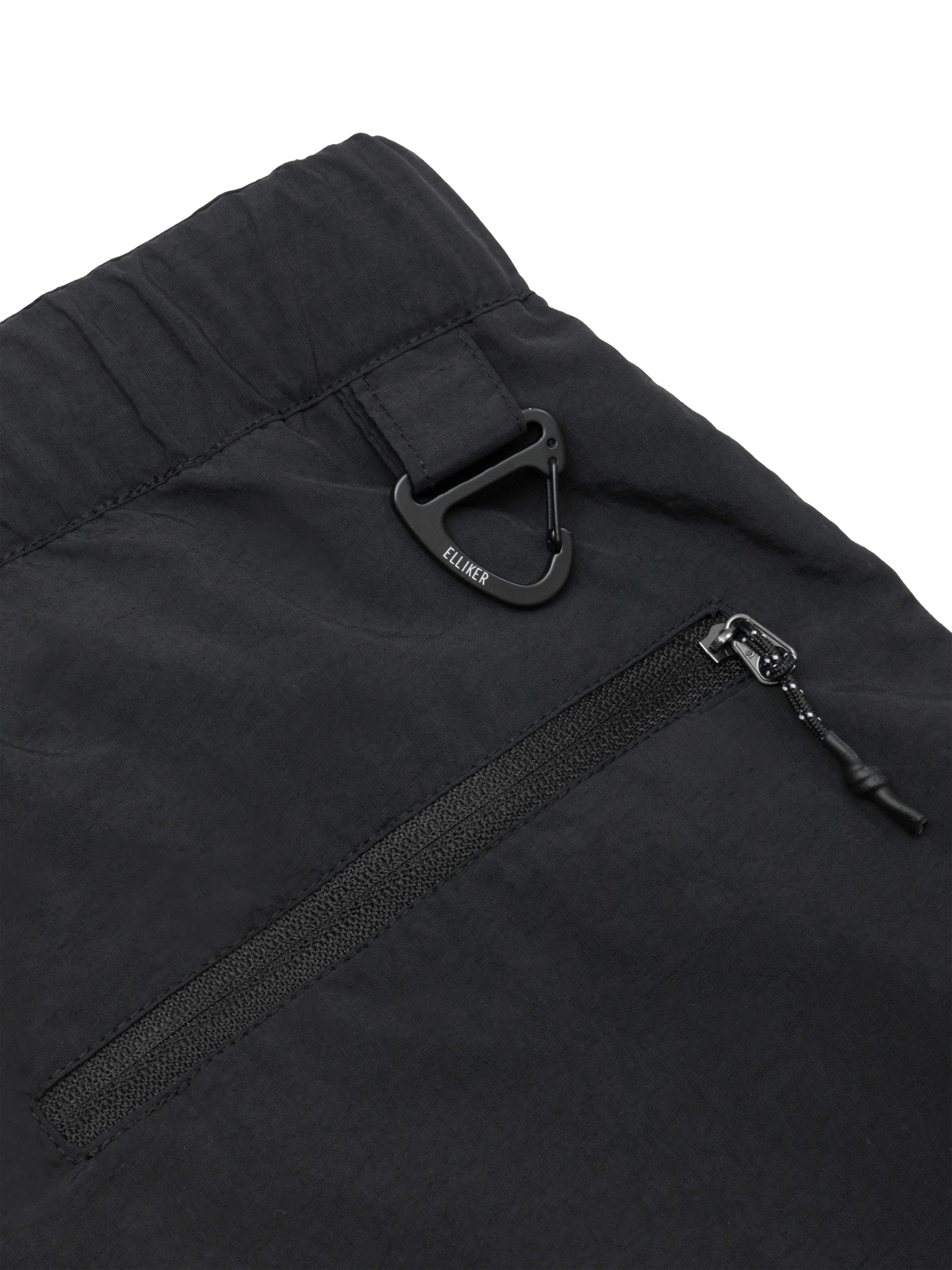 Product image 4 of 8, which shows ELLIKER Thrin Tech Trousers, Black, M