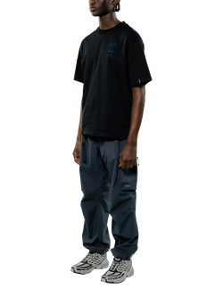 ELLIKER Cotton Regular Fit Graphic T-Shirt - view 2, Black