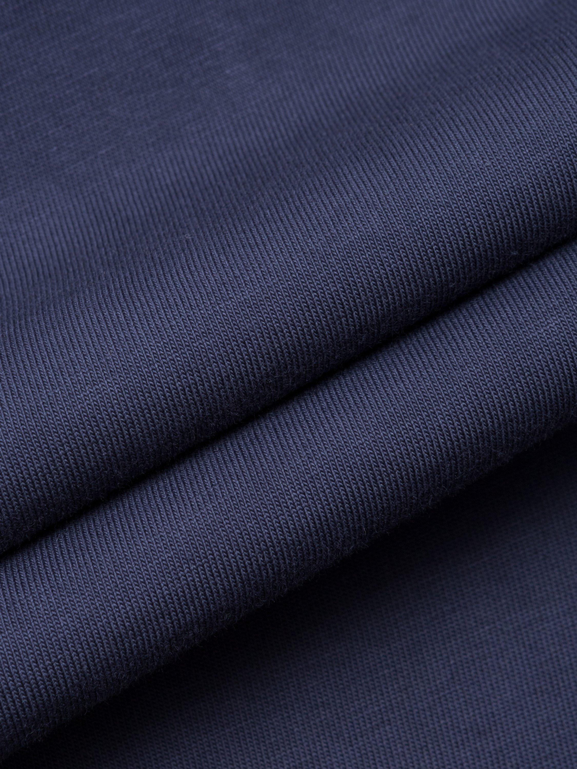 Product image 4 of 4, which shows ELLIKER Cotton Regular Fit Graphic T-Shirt, Navy, XS