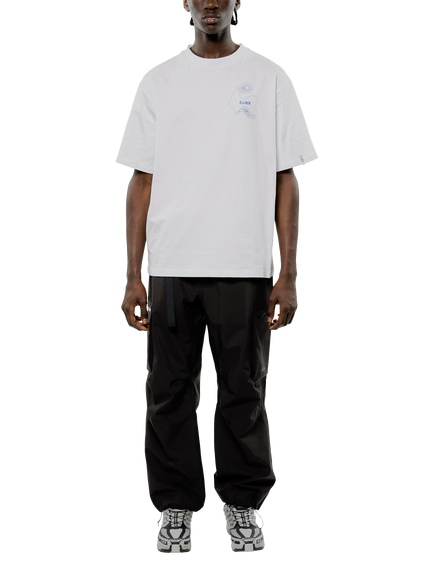 ELLIKER Cotton Regular Fit Graphic T-Shirt, White