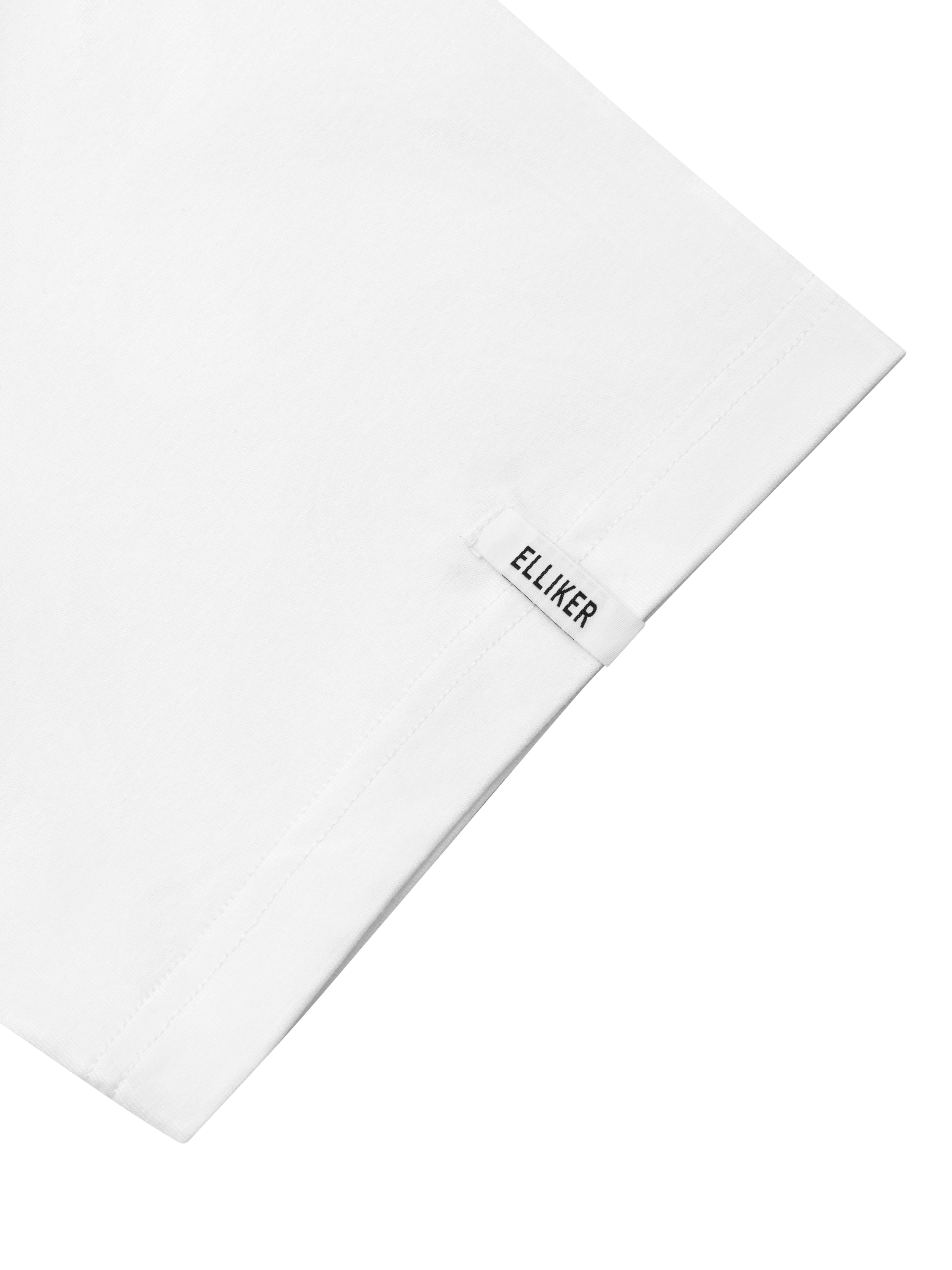 Product image 2 of 8, which shows ELLIKER Cotton Regular Fit Graphic T-Shirt, White, S