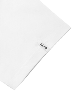 ELLIKER Cotton Regular Fit Graphic T-Shirt - view 2, White