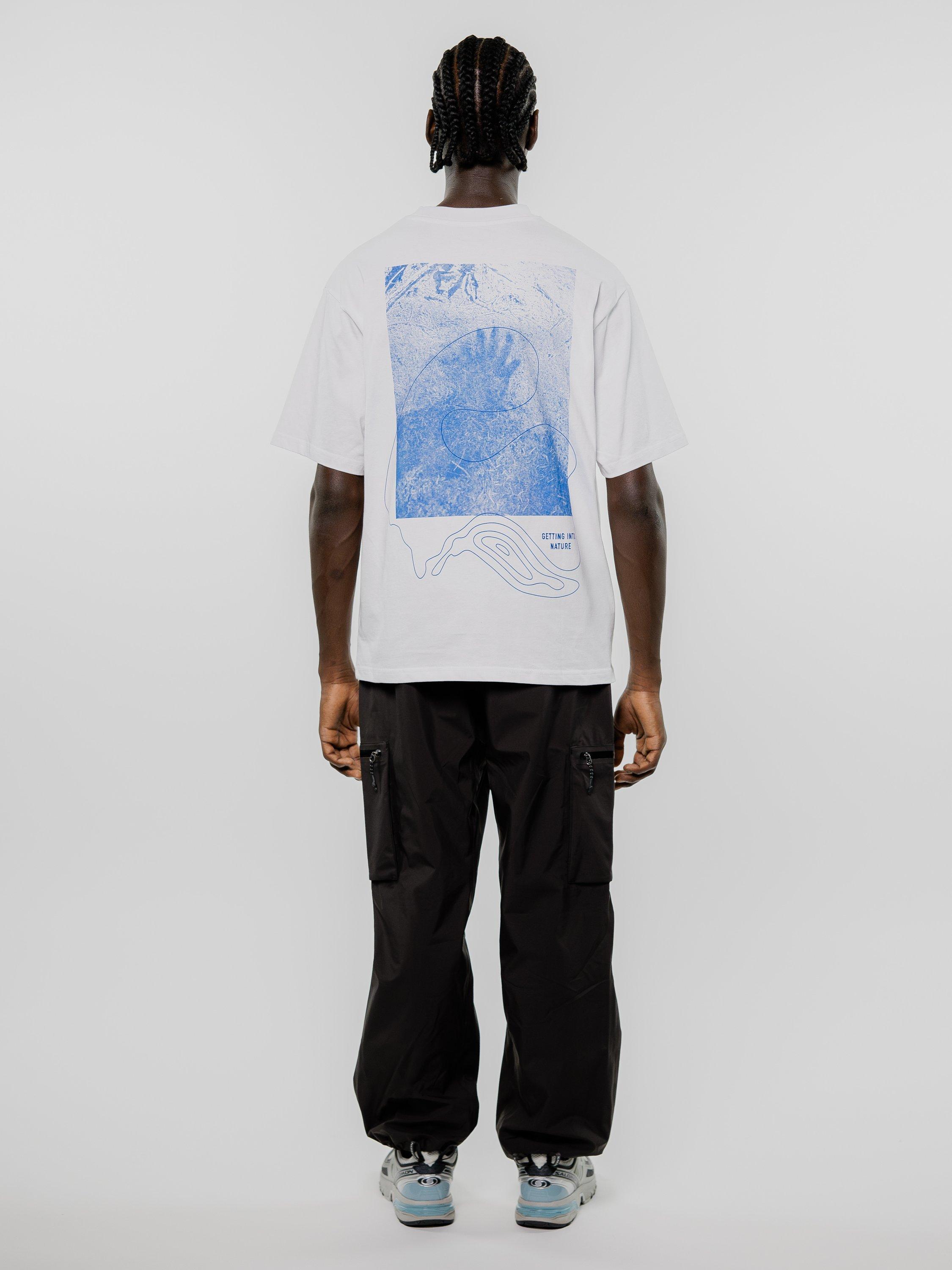 Product image 7 of 8, which shows ELLIKER Cotton Regular Fit Graphic T-Shirt, White, S