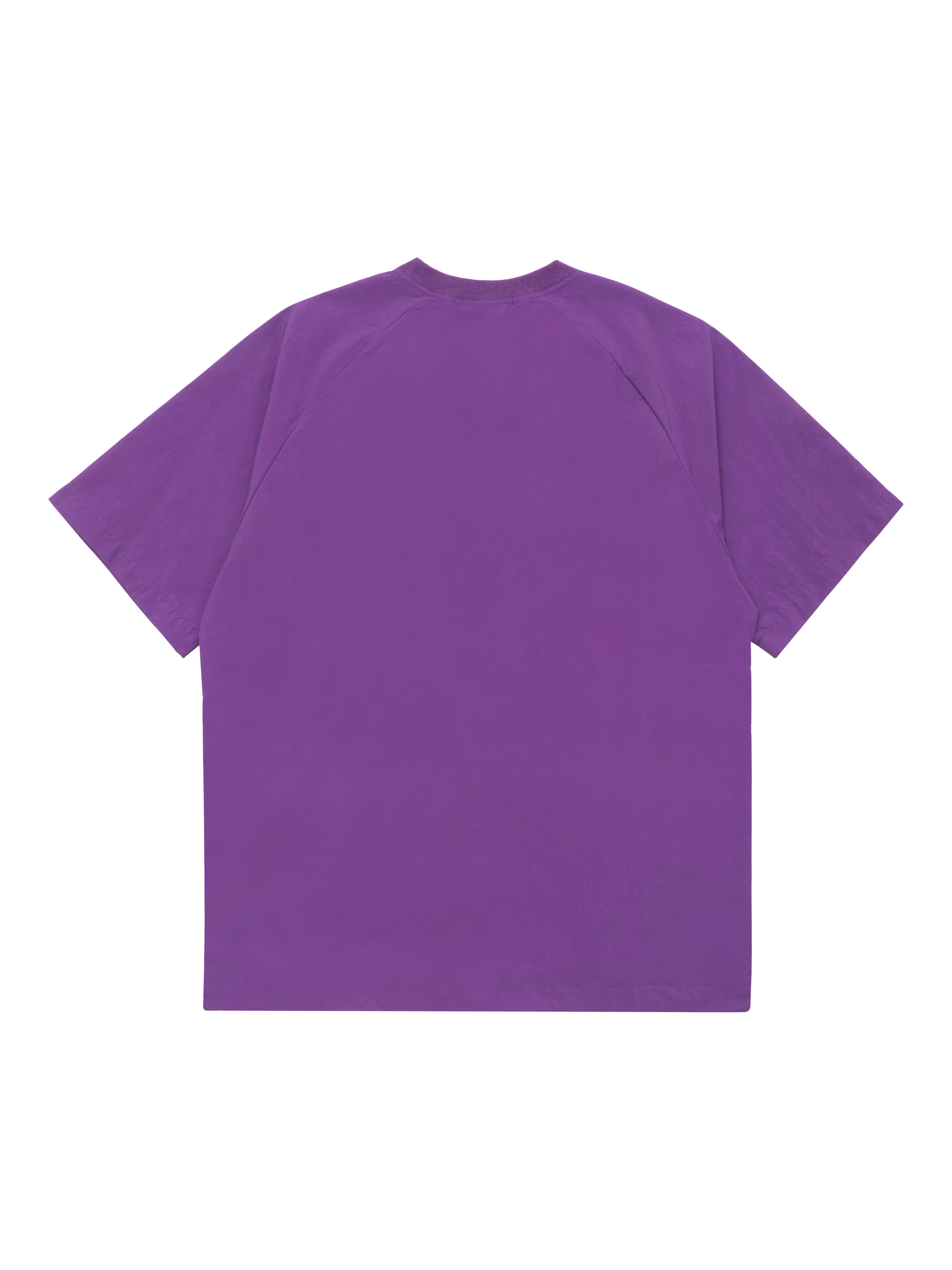 Product image 2 of 5, which shows ELLIKER Kex Nylon Regular Fit Tech T-Shirt, Purple, XS